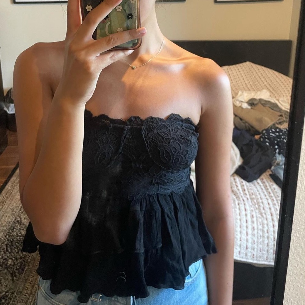 Free People Adella Corset Cami